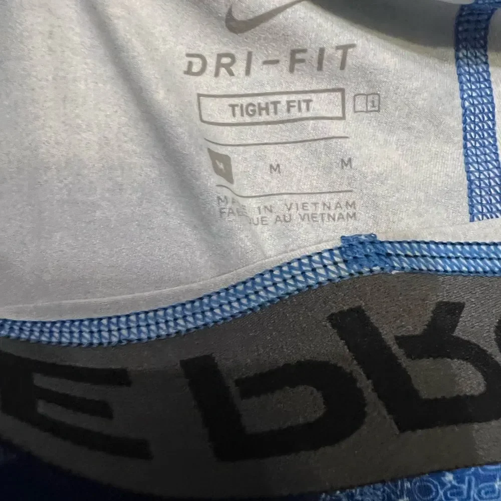 Nike Pro Dri-Fit Youth Blue  Training Pants Youth Size S